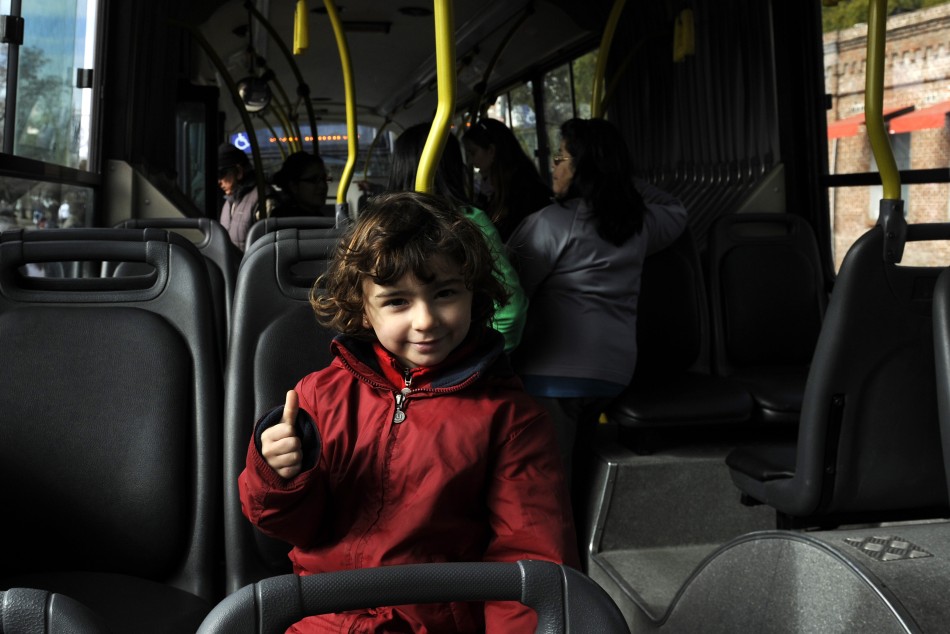 2447 | En su día, los más chicos viajarán gratis en cualquier línea del TUP - Dir. Gral. de Comunicación Social (Franco Trovato - archivo)