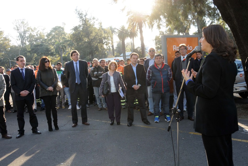9267 | Presentación de nuevo equipamiento para el servicio de higiene urbana - Dir. Gral. de Comunicación Social (Silvio Moriconi)