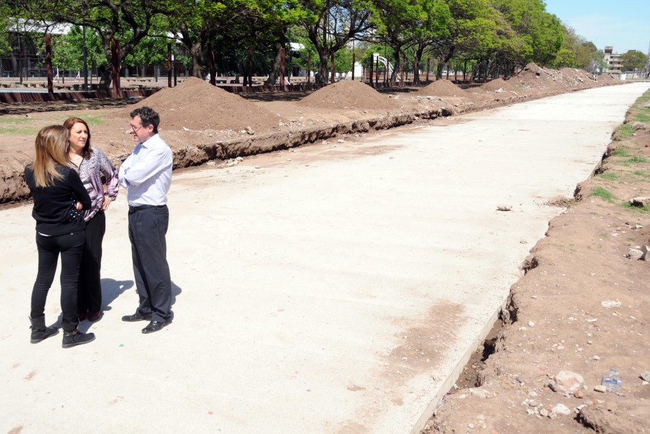 13705 | Recorrida obra calle Gutiérrez - Dir. Gral. de Comunicación Social (Silvio Moriconi)