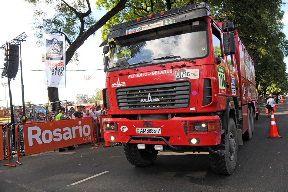 20589 | Llegada del Dakar 2015 - Dir. Gral. de Comunicación Social (Marcelo Beltrame - archivo)