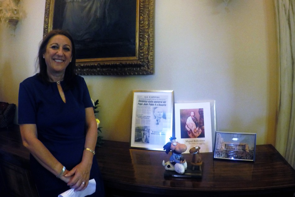 34226 | Mónica Fein se reunió con alcaldes en el Vaticano -