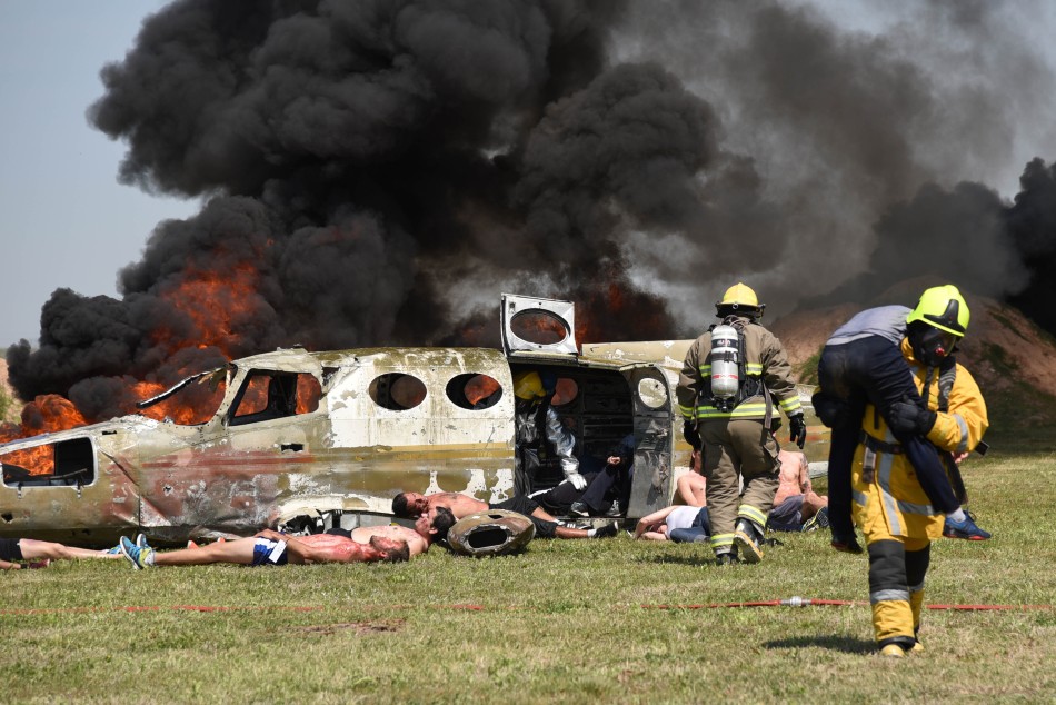 62634 | Simulacro Defensa civil - Dir. Gral. de Comunicación Social (Silvio Moriconi)