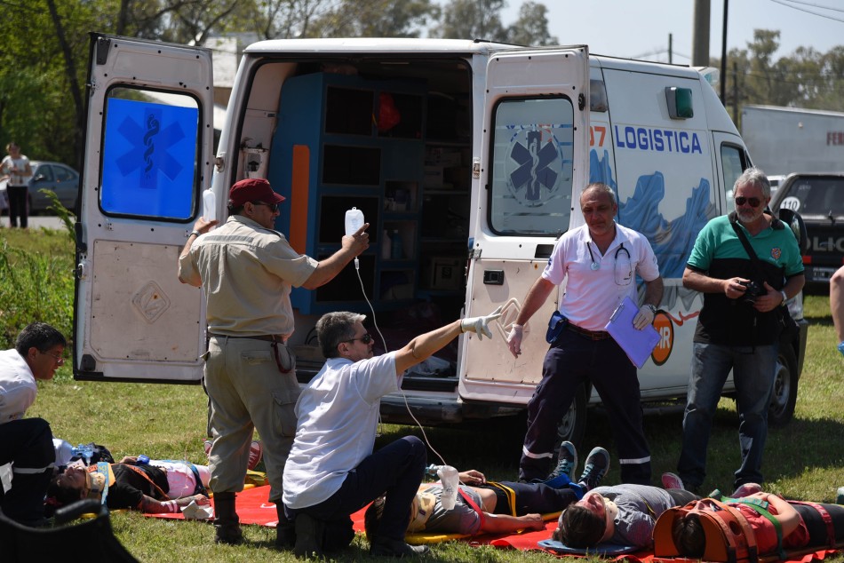 62641 | Simulacro Defensa civil - Dir. Gral. de Comunicación Social (Silvio Moriconi)