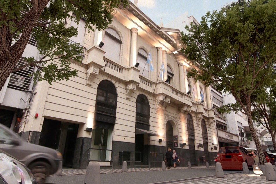 67229 | Edificio Diario La Capital en calle Sarmiento -