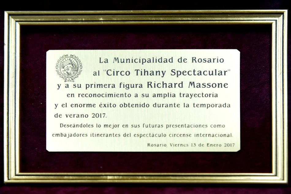 69857 | Reconocimiento Tihany - Dir. Gral. de Comunicación Social (Marcelo Beltrame)