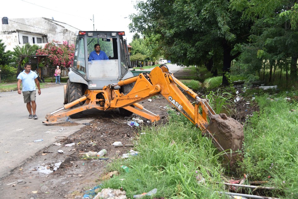 70000 | Cuadrillas municipales intensificaron trabajos en los sectores más afectados por la lluvia - Dir. Gral. de Comunicación Social (Silvio Moriconi)
