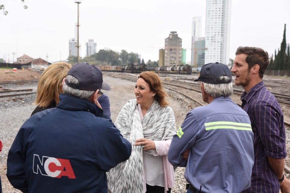 104011 | Recorrida por obras doble traza Av De la Costa - Dir. Gral. de Comunicación Social (Silvio Moriconi)