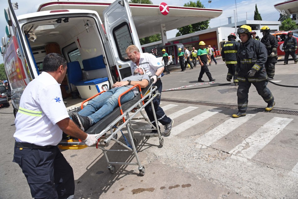 114965 | Simulacro Emergencia Cordoba y Wilde - Dir. Gral. de Comunicación Social (Marcelo Beltrame)