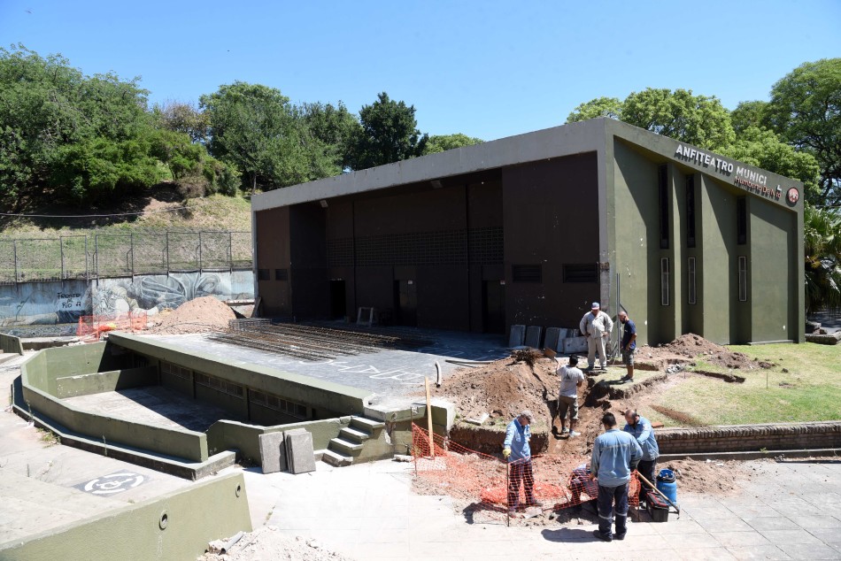 117130 | Obras Anfiteatro Humbreto De Nito - Dir. Gral. de Comunicación Social (Silvio Moriconi)