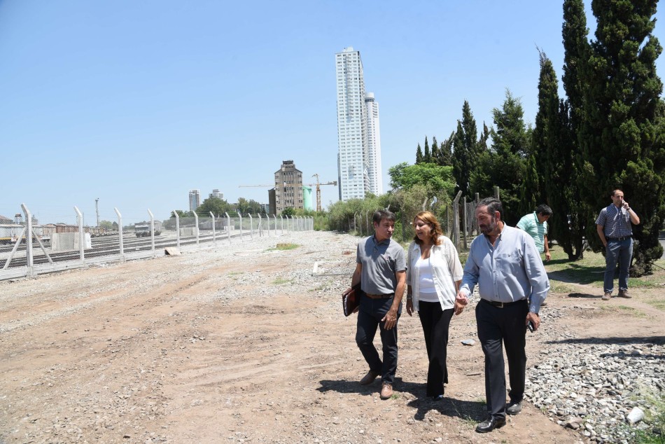 120388 | Mónica Fein recorrió las obras - Dir. Gral. de Comunicación Social (Silvio Moriconi)