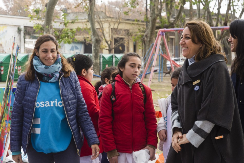 137342 | La intendenta Fein participó de la actividad recreativa con la escuela Juan Chassaing - Juan Pablo Allegue