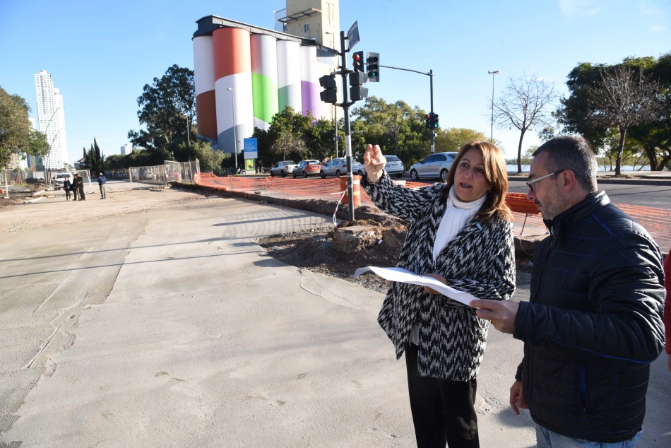 138897 | Recorrida por obra de avenida de la costa - Dir. Gral. de Comunicación Social (Silvio Moriconi)