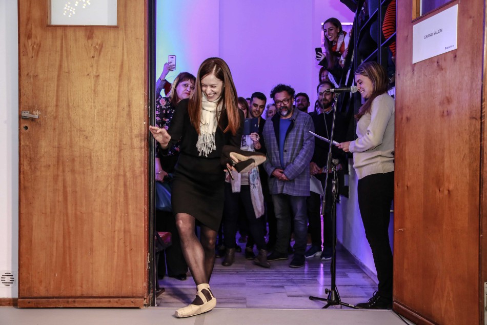 155530 | Inauguración del tapete nuevo con la presencia de Marianela Núñez en Escuela de Danzas - Sec. de Cultura y Educación (Guillermo Turin Bootello - archivo)