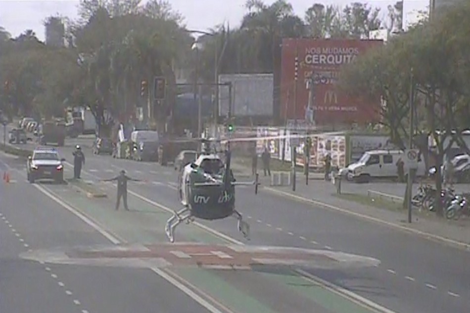 157569 | Operativo sanitario tras siniestro vial en la autopista -