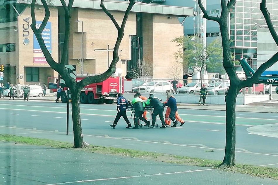 157574 | Operativo sanitario tras siniestro vial en la autopista -