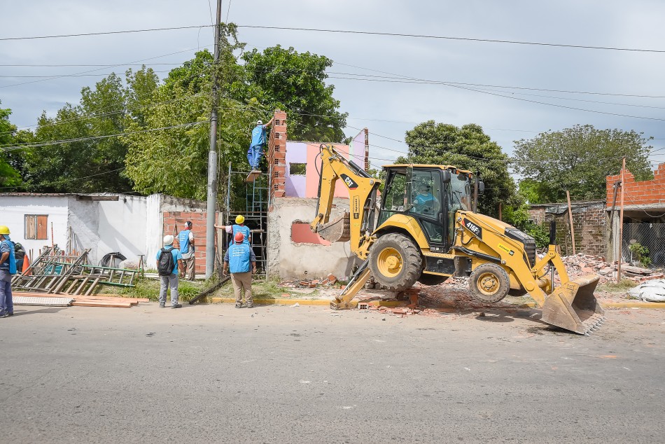 189940 | Comenzaron las tareas la apertura de calles en Villa Banana - Sebastián Travaglia