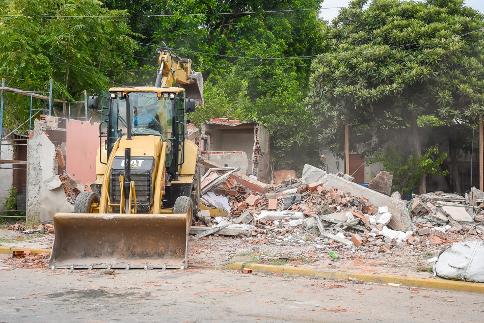 189941 | Comenzaron las tareas la apertura de calles en Villa Banana - Sebastián Travaglia