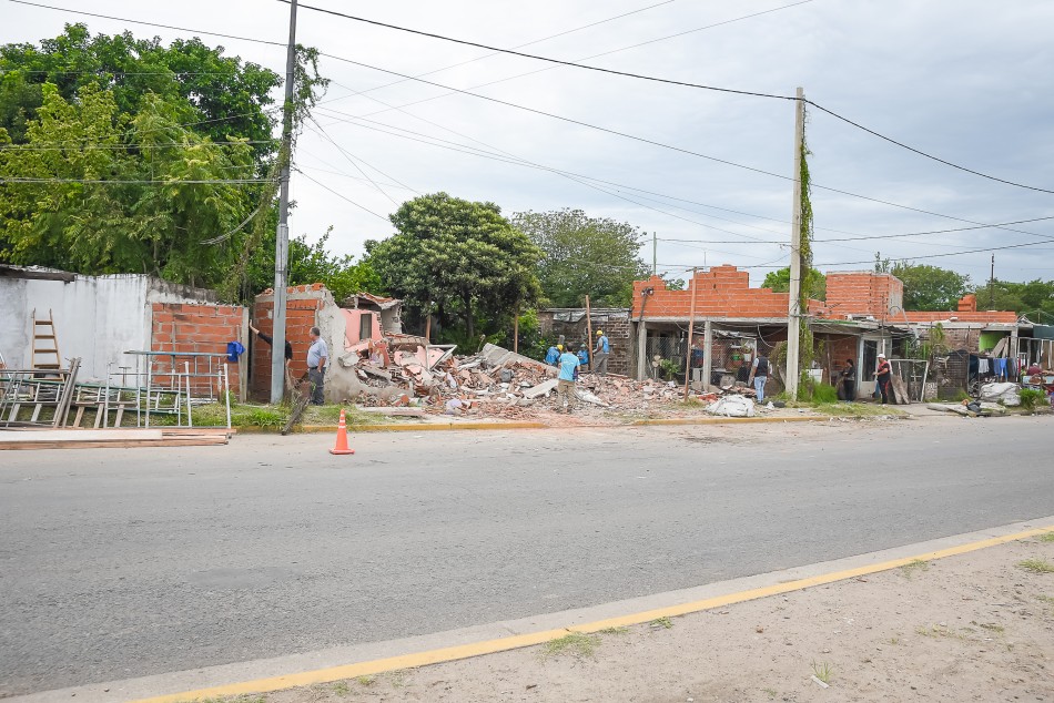 189942 | Comenzaron las tareas la apertura de calles en Villa Banana - Sebastián Travaglia