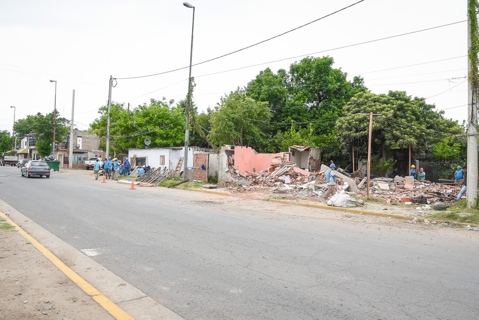 189943 | Comenzaron las tareas la apertura de calles en Villa Banana - Sebastián Travaglia