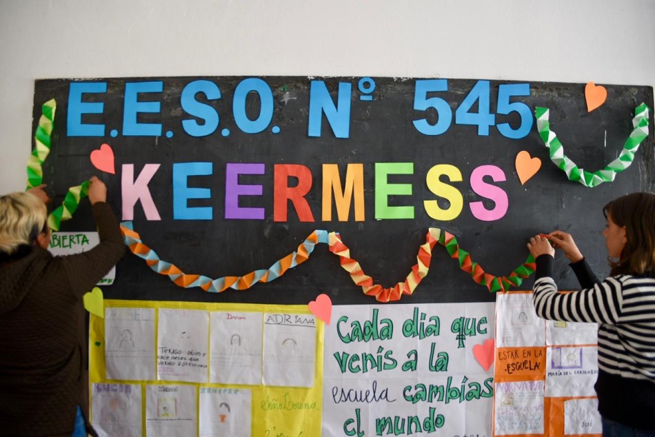 195674 | FAE Rosario: se habilitaron obras en la E.E.S.O. N° 545 de barrio Puente Gallego -