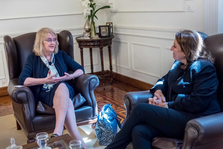 229905 | Visita Embajadora de la Republica de Irlanda  - Subsecretaría de Comunicación Social (Marcelo Beltrame)