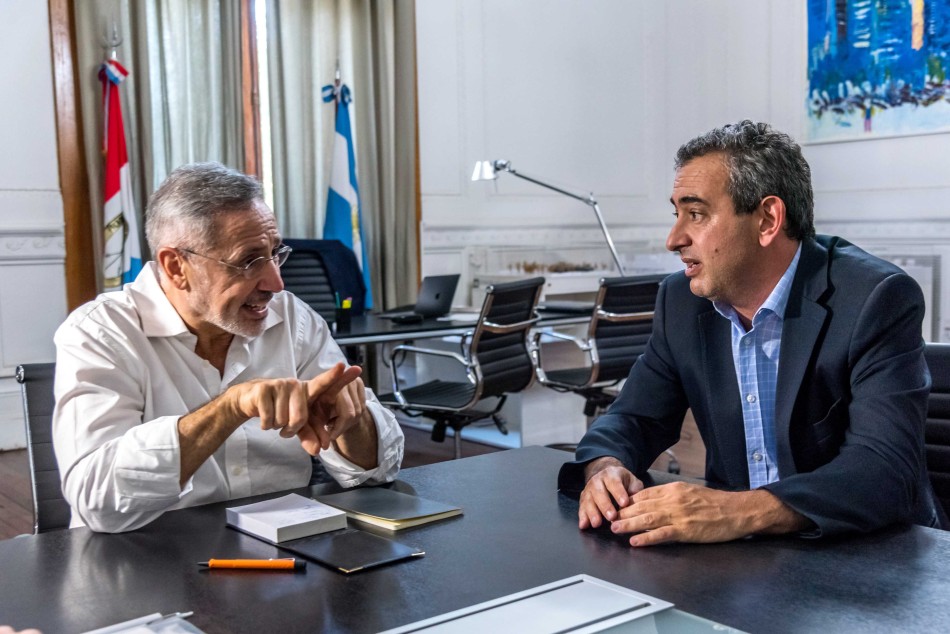 238148 | Reunión con Ministro de Seguridad de Santa Fe - Subsecretaría de Comunicación Social (Marcelo Beltrame)