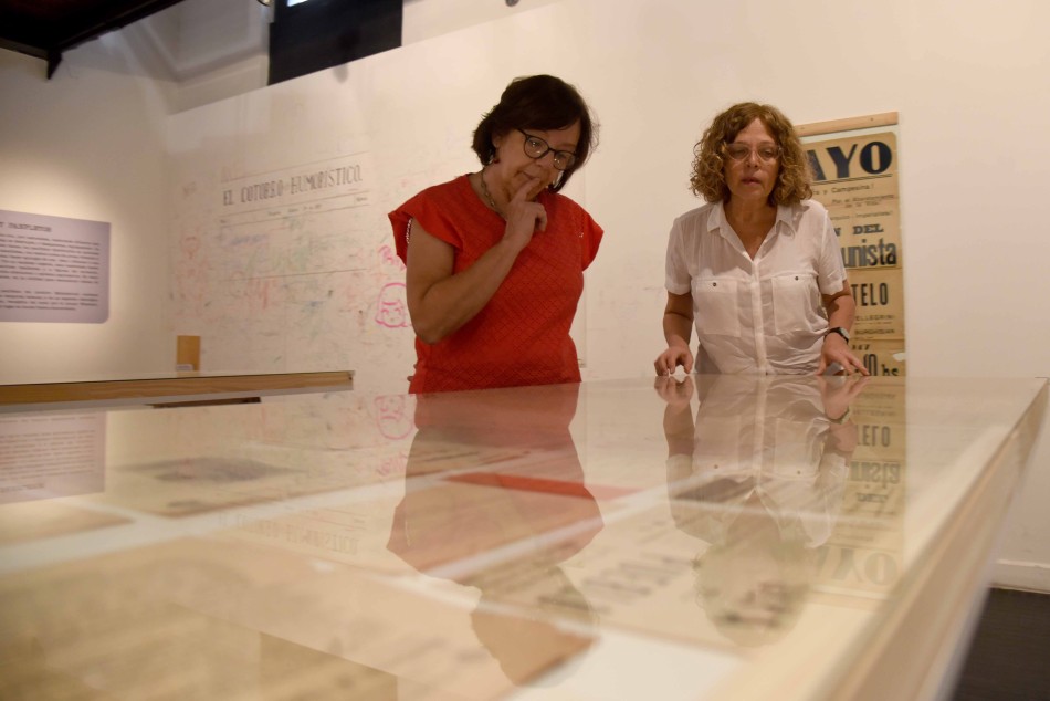 250213 | Las historiadoras Alicia Megías y Agustina Prieto - Subsecretaría de Comunicación Social (Franco Trovato)