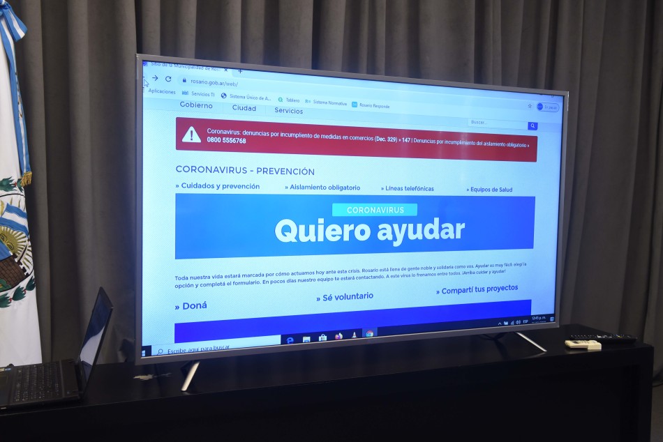 253285 | Presentación de acciones de voluntariado - Subsecretaría de Comunicación Social (Silvio Moriconi)