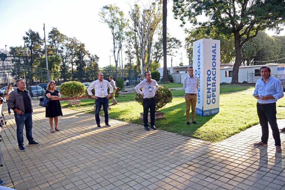 254606 | Recorrida Centro Aislamiento Hipodromo Rosario - Subsecretaría de Comunicación Social (Marcelo Beltrame)