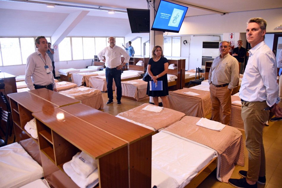 254612 | Recorrida Centro Aislamiento Hipodromo Rosario - Subsecretaría de Comunicación Social (Marcelo Beltrame)