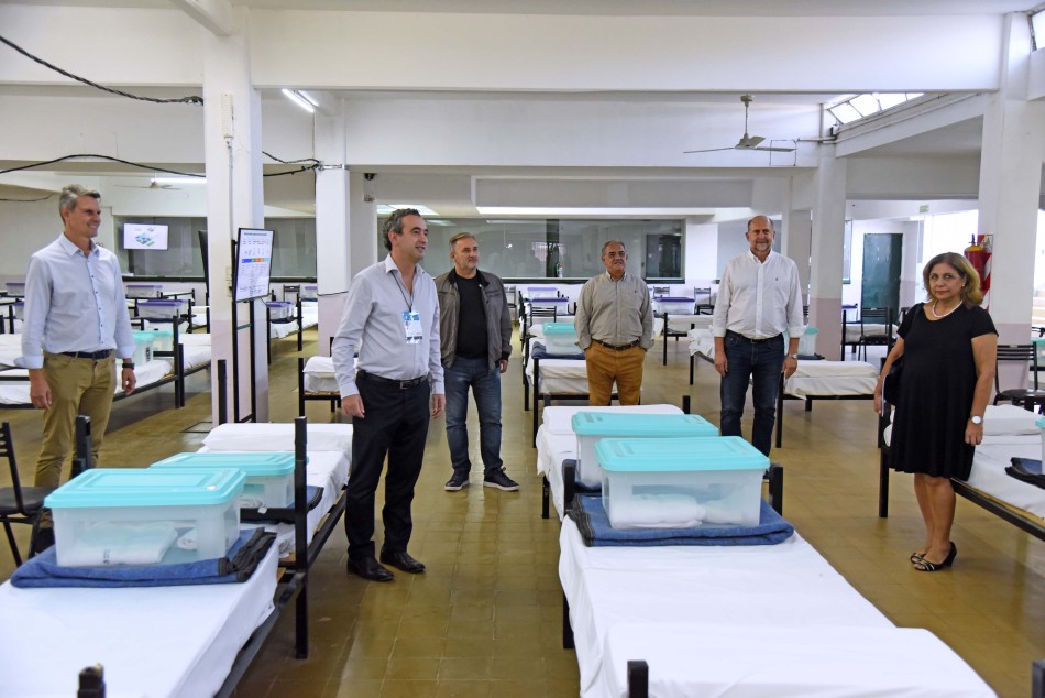 254611 | Recorrida Centro Aislamiento Hipodromo Rosario - Subsecretaría de Comunicación Social (Marcelo Beltrame)