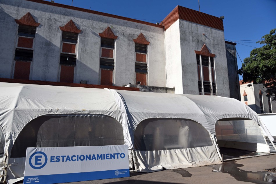 254617 | Recorrida Centro Aislamiento Hipodromo Rosario Otras - Subsecretaría de Comunicación Social (Marcelo Beltrame)