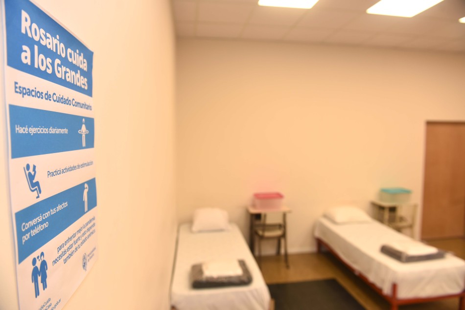 258306 | Espacio de aislamiento preventivo para adultos mayores Club Provincial - Subsecretaría de Comunicación Social (Silvio Moriconi)