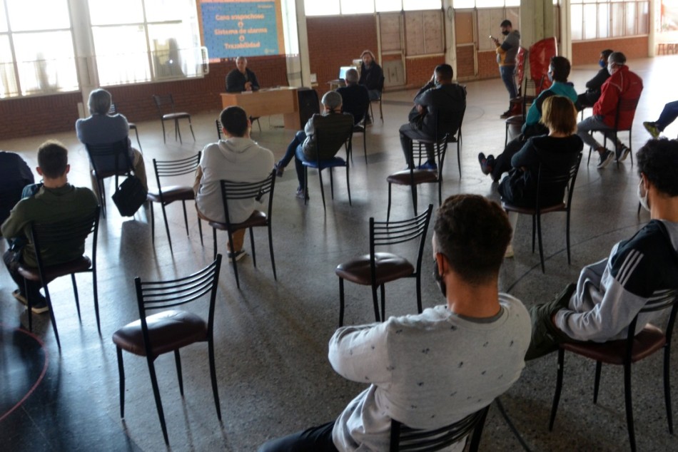 261416 | Protocolo Covid-19: club Atlético Provincial - Mariela Aronna / Secretaría de Deporte y Turismo