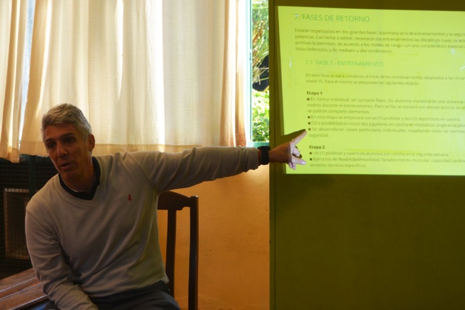 261420 | Protocolos Covid-19: club Gimnasia y Esgrima - Mariela Aronna / Secretaría de Deporte y Turismo