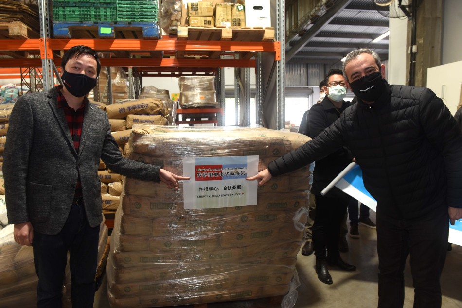 264628 | Donación Cámara Comercio China de Rosario al Banco de Alimentos de Rosario - Subsecretaría de Comunicación Social (Silvio Moriconi)