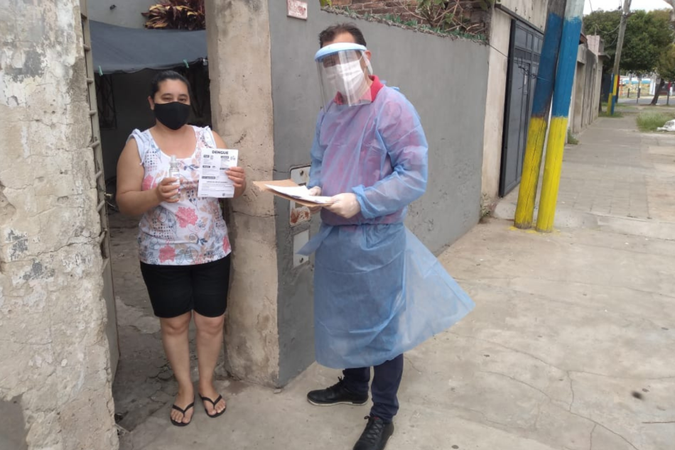 282985 | Operativo detectar y dengue en barrio Irigoyen - Sergio Flores - Comunicación Sur