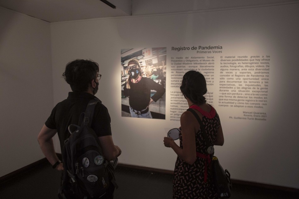 293891 | La muestra Registro de pandemia celebra el Día de los Museos en el CMD Sur. - Sec. de Cultura y Educación (Guillermo Turin Bootello)