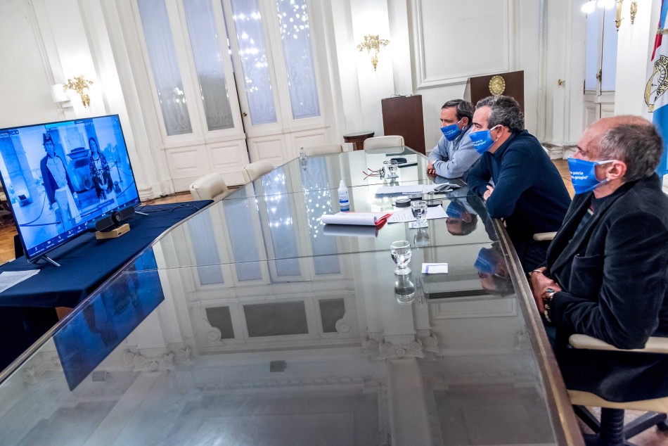 311038 | Zoom con docentes por promesa a la bandera - Subsecretaría de Comunicación Social (Marcelo Beltrame)