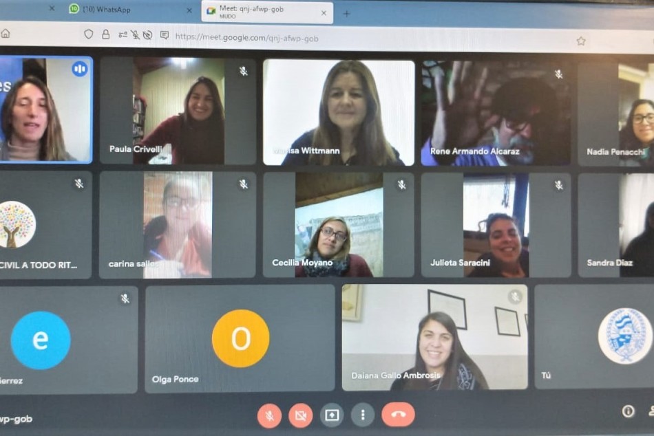 318096 | Plan Cuidar: Cerró el ciclo de encuentros virtuales  - Secretaría de Desarrollo Humano y Hábitat
