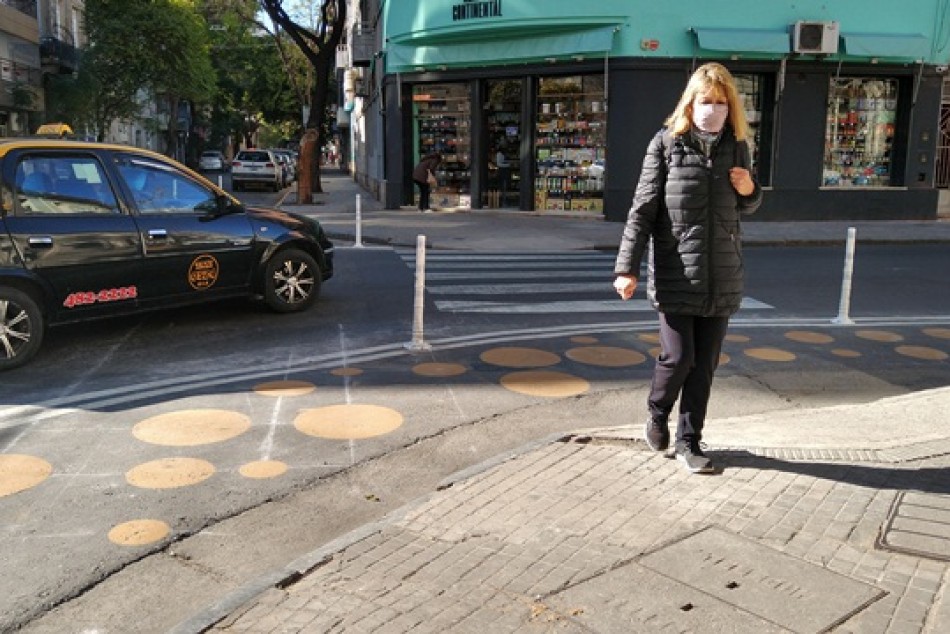 318814 | Avanzan los trabajos en Cruces Seguros y sendas peatonales -