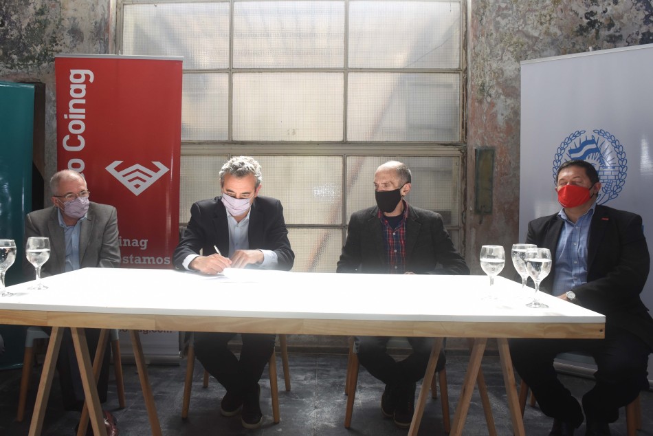 321487 | Firma Acta de donación con FUNDAR y Banco COINAG restauración Casa Vanzo - Subsecretaría de Comunicación Social (Silvio Moriconi)