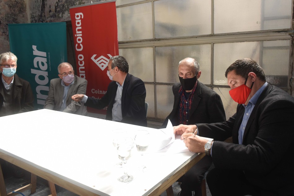 321490 | Firma Acta de donación con FUNDAR y Banco COINAG restauración Casa Vanzo - Subsecretaría de Comunicación Social (Silvio Moriconi)