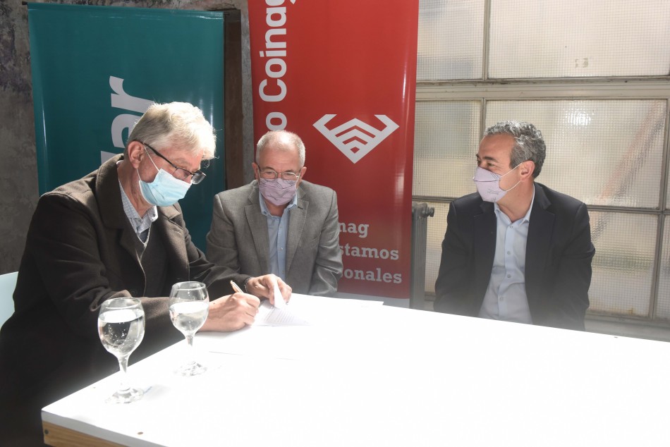 321492 | Firma Acta de donación con FUNDAR y Banco COINAG restauración Casa Vanzo - Subsecretaría de Comunicación Social (Silvio Moriconi)