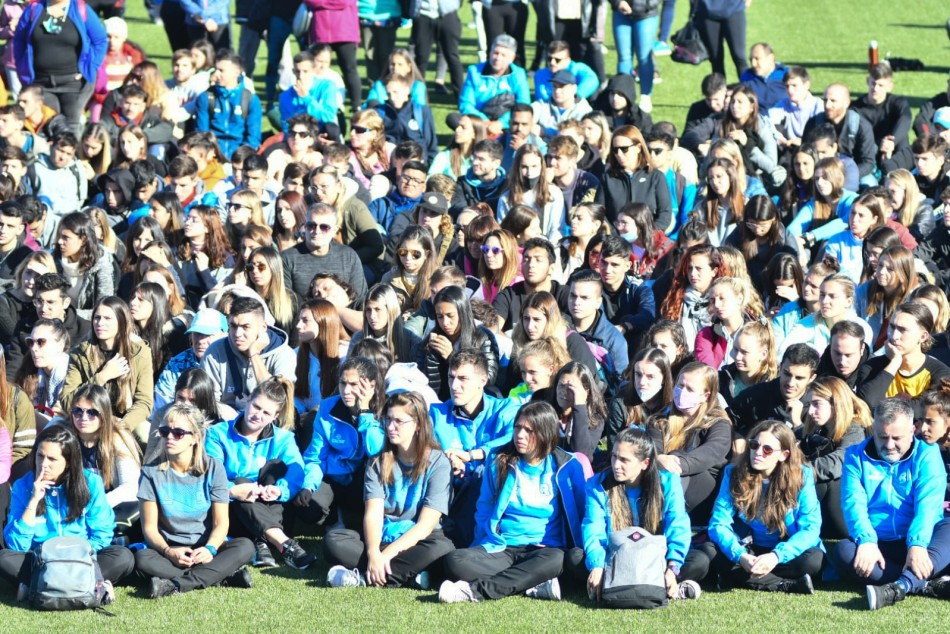 357973 | Jornada de trabajo con los 900 voluntarios de los Juegos - Municipalidad de Rosario (Guillermo Buelga)