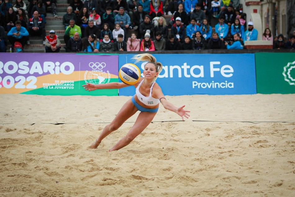 359347 | Suramericanos: Voley playa - Cielo Tortul