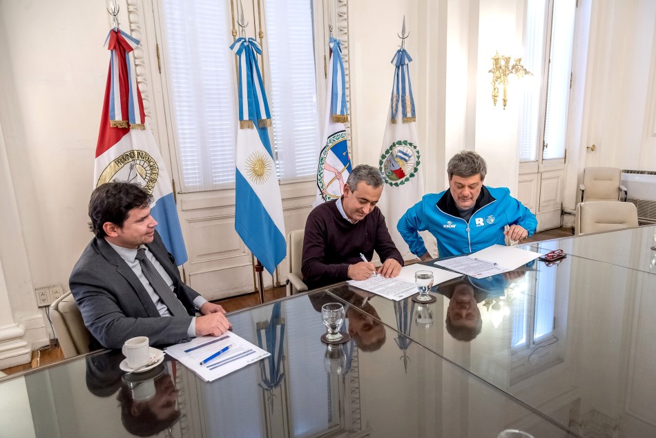359444 | Firma Convenio Bicicletas Cargo Publicas - Subsecretaría de Comunicación Social (Marcelo Beltrame)