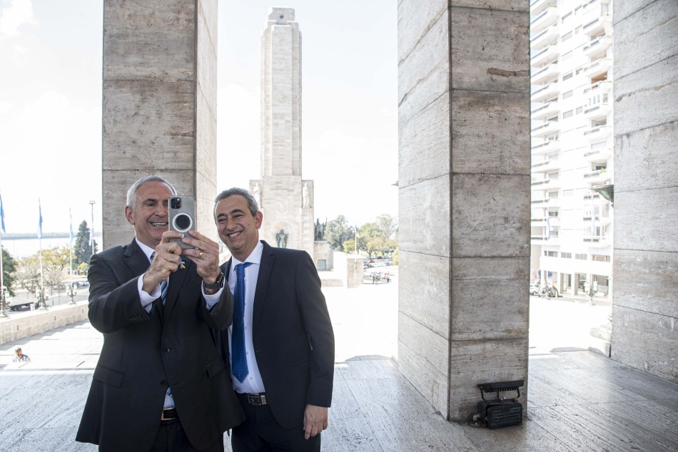 378819 | Javkin reciió al embajador de EEUU Marc Stanley - Subsecretaría de Comunicación Social (Silvio Moriconi)