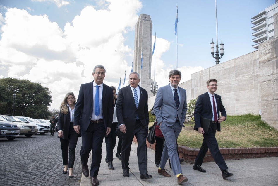 378818 | Javkin reciió al embajador de EEUU Marc Stanley - Subsecretaría de Comunicación Social (Silvio Moriconi)