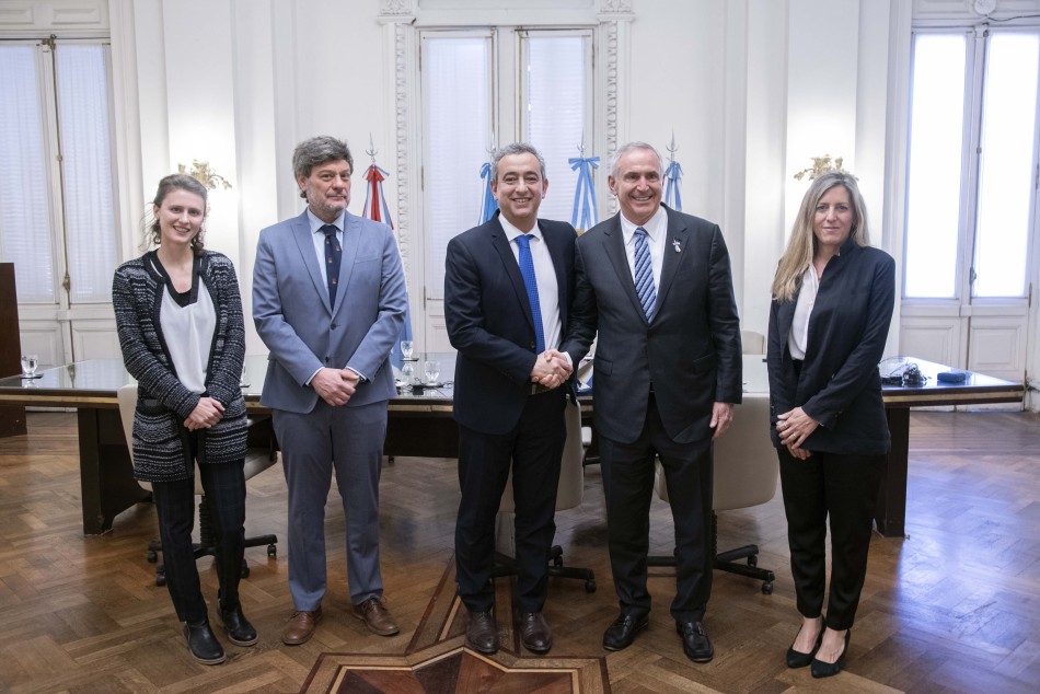 378816 | Javkin reciió al embajador de EEUU Marc Stanley - Subsecretaría de Comunicación Social (Silvio Moriconi)